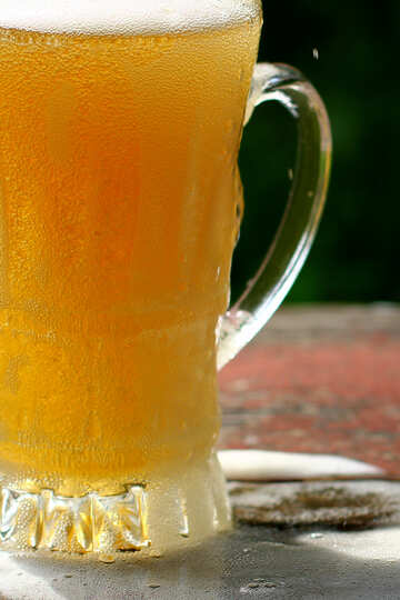 Full glass of beer №34454