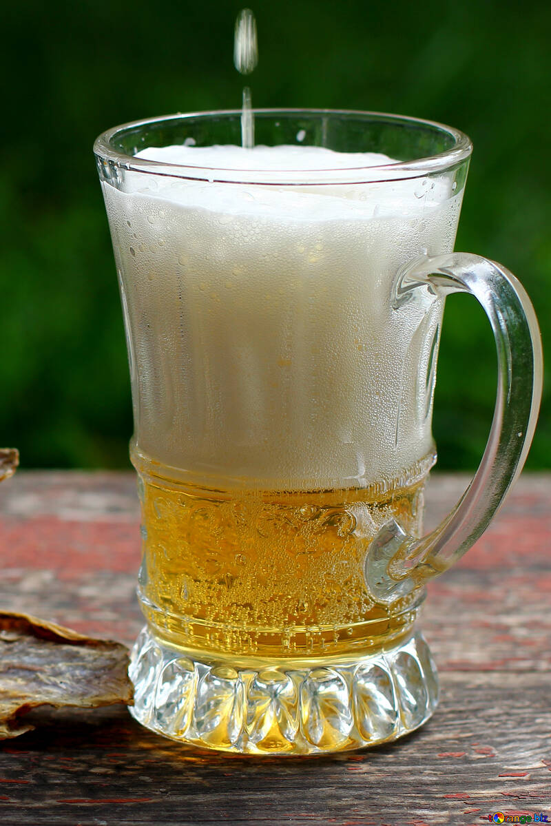 ビールのグラス №34519