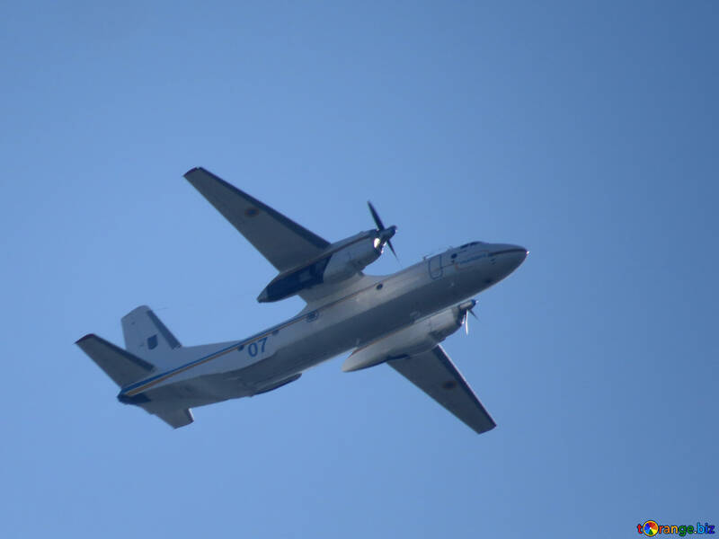 An-26 aircraft in the sky №34534