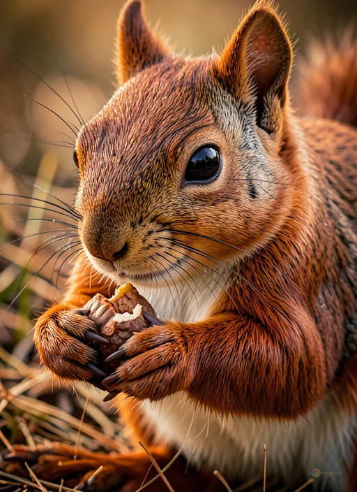 Відреставрована люксова версія Білка їсть горіх №35680