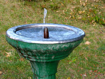 Fontaine d`eau potable