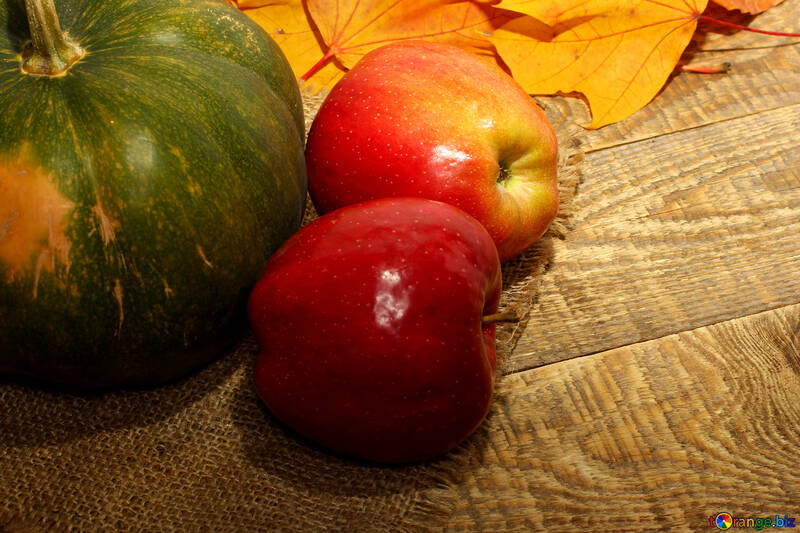 Apples and pumpkin №35160