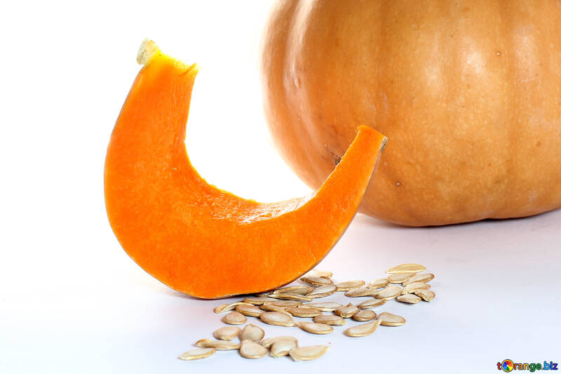 Picture with pumpkin and sunflower seeds №35575