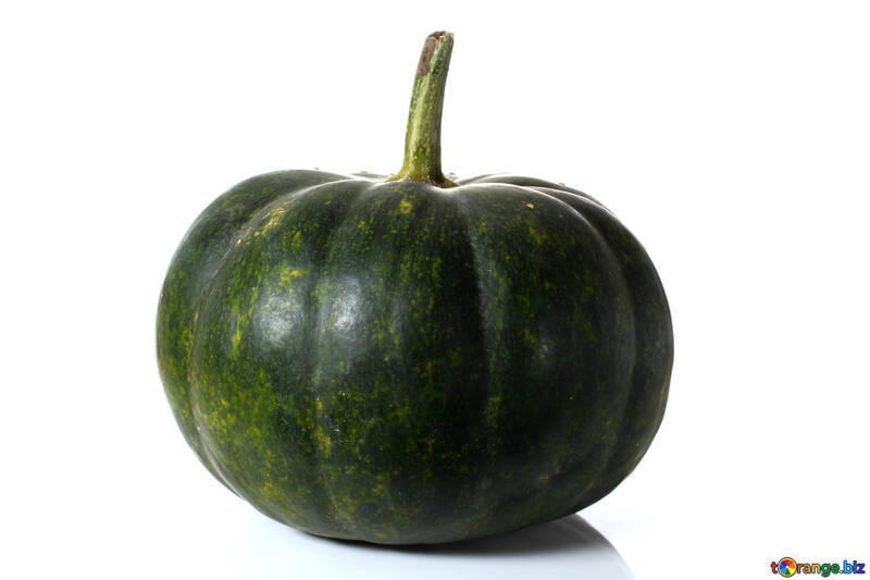 Green pumpkin isolated №35098