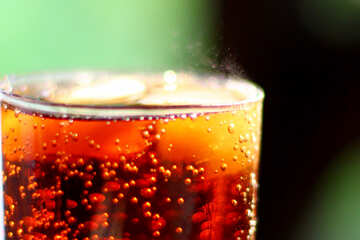 Cola with ice №36535