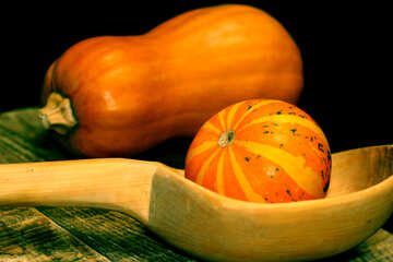 Pumpkin in spoon №36014