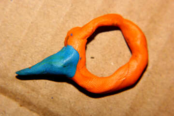 Ring from plasticine №36250
