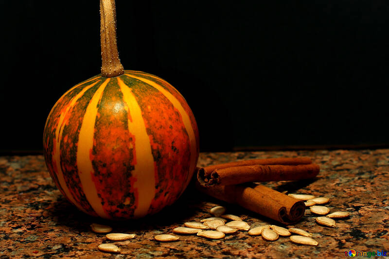 Decorative pumpkin №36052