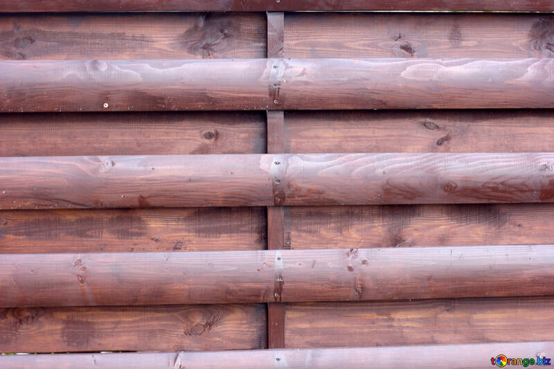 Wooden fence texture horizontal №36147