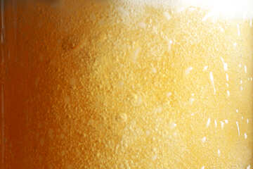 Beer bubbles texture