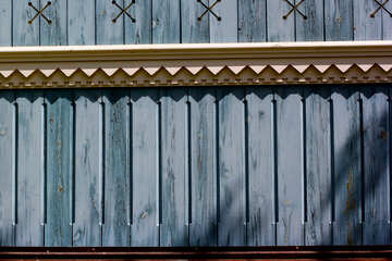 Wooden wall with patterns №37647