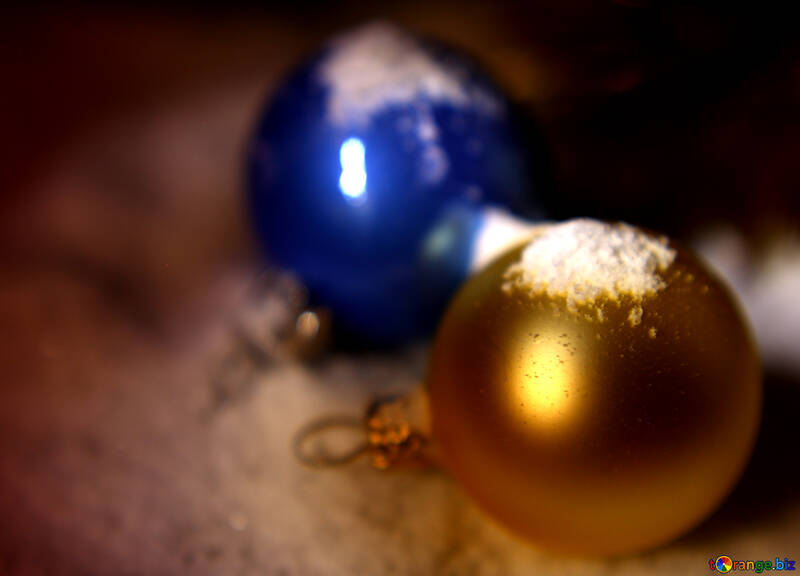 Background with Christmas balls №37927