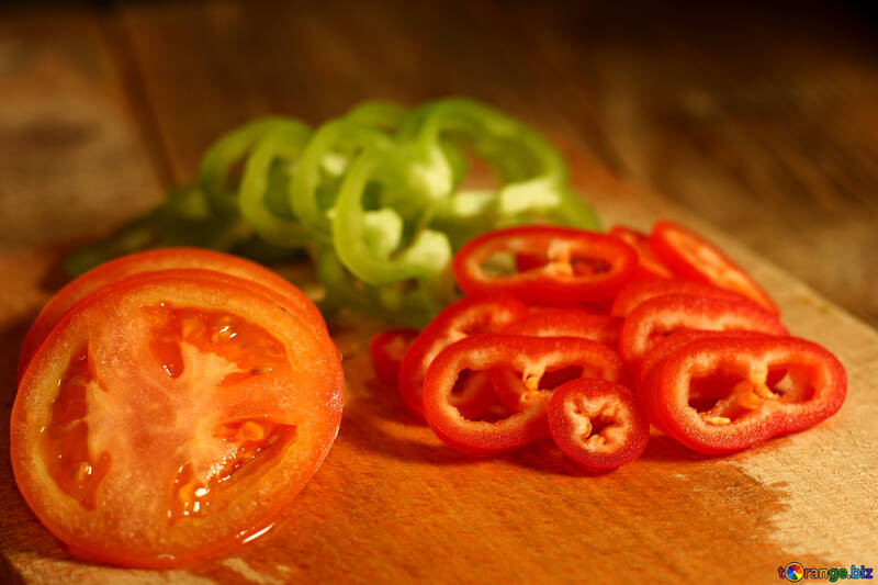 Peppers and tomatoes №37997