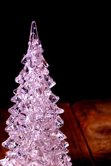 Glas-Weihnachtsbaum №38057