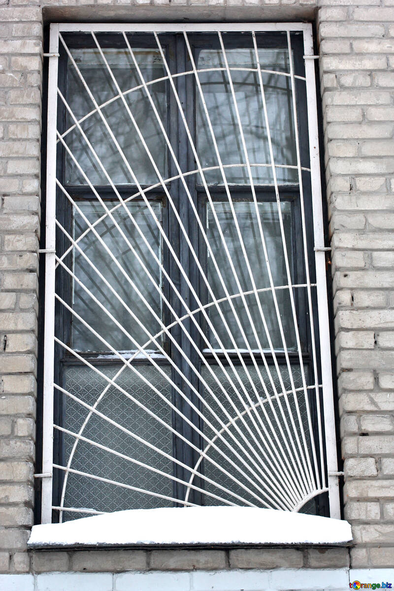 Winter window grille №38974