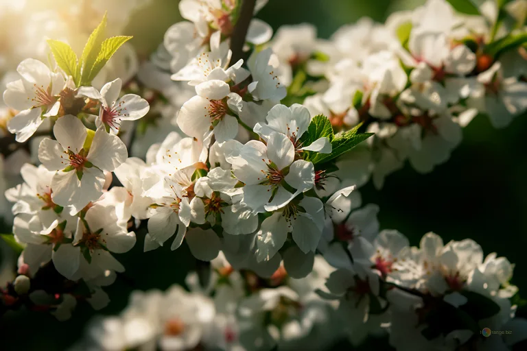 Відреставрована люксова версія Zweige der blühenden Obstbaum №39773
