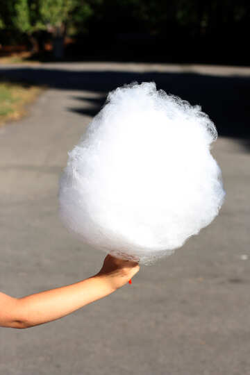 Cotton candy treat for children №39621