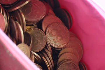 Coins in bag №39024