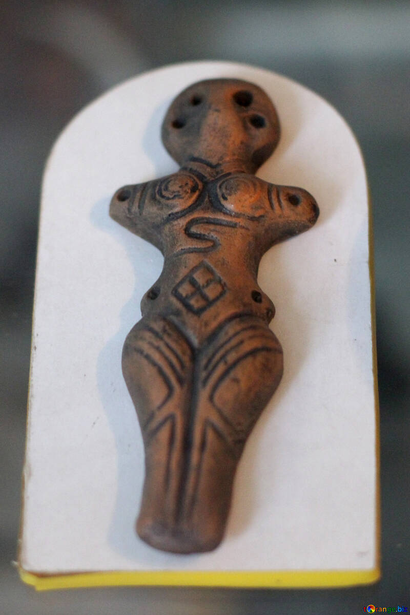 Amuleto de cerámica antigua №39344