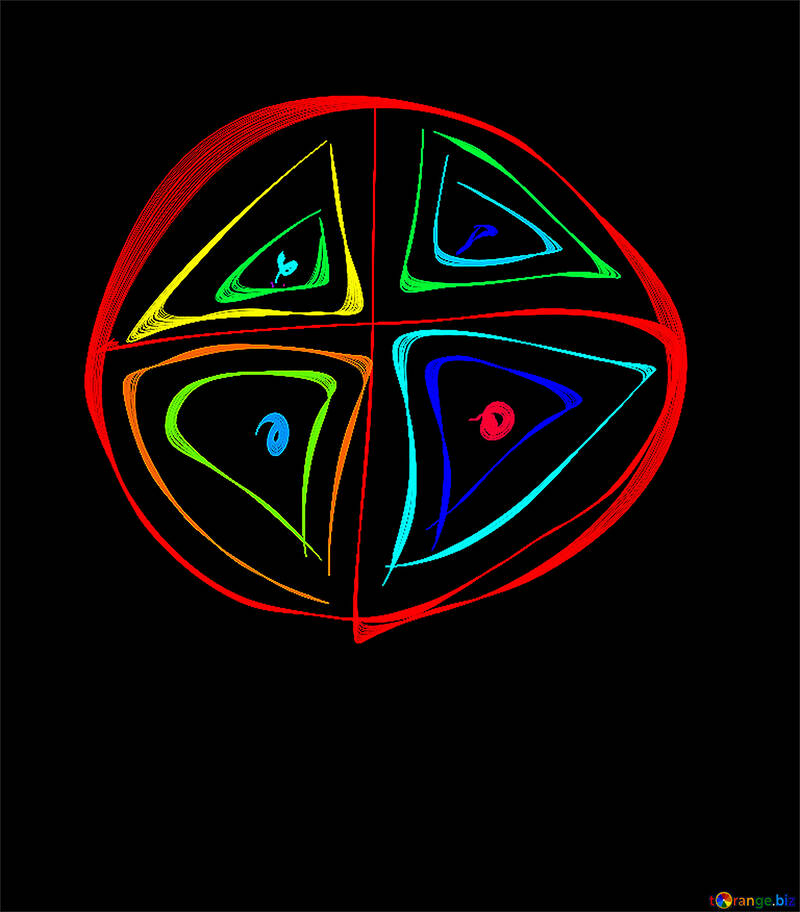 Dibujo abstracto №39995