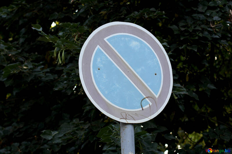 The old mark of parking is prohibited №39639