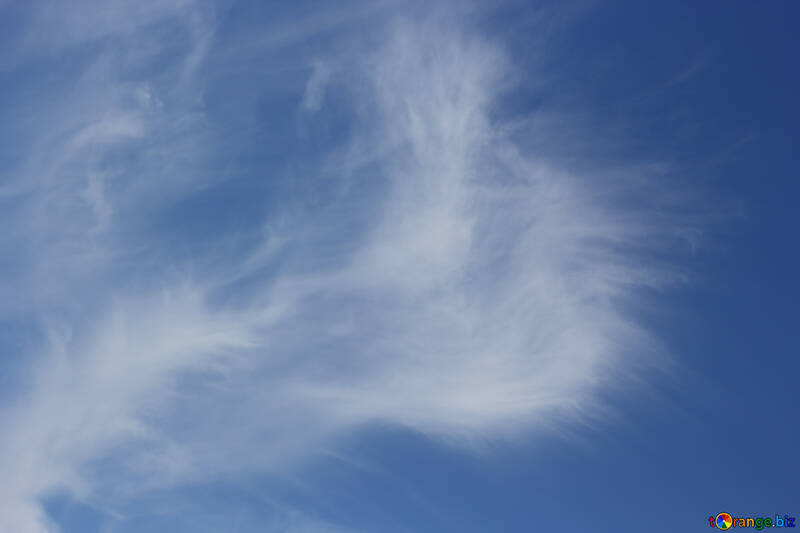 Clouds in the blue sky №39309
