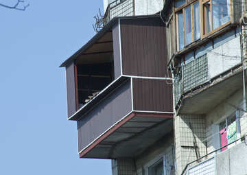 Незаконне перепланування.Винос балкона. №4686