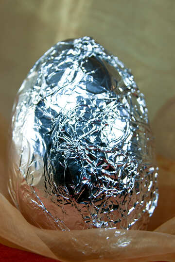 Egg chocolate in foil №4337