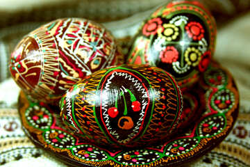 Painted eggs №4278
