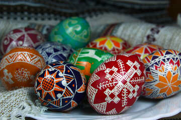 Colored Easter Eggs №4361