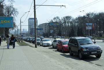 Parking cars along the road №4599