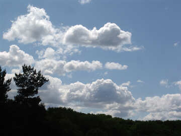 Nubes de primavera de №4111