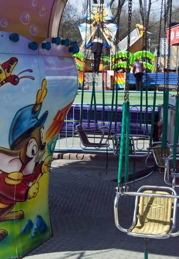 Parc d`attractions pour enfants №4558