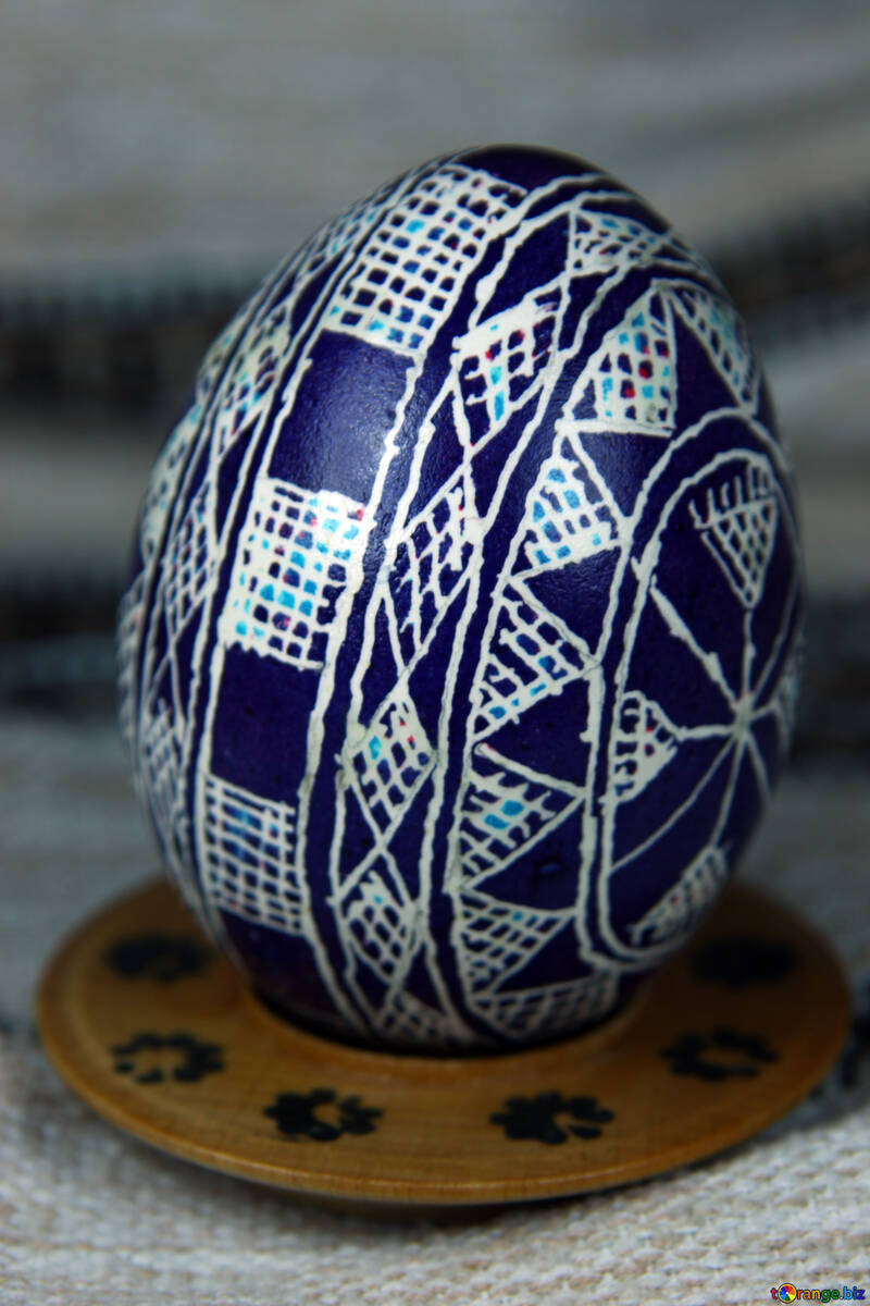 Pasqua uovo Rastrello, Grabel`ka. Acqua. №4374