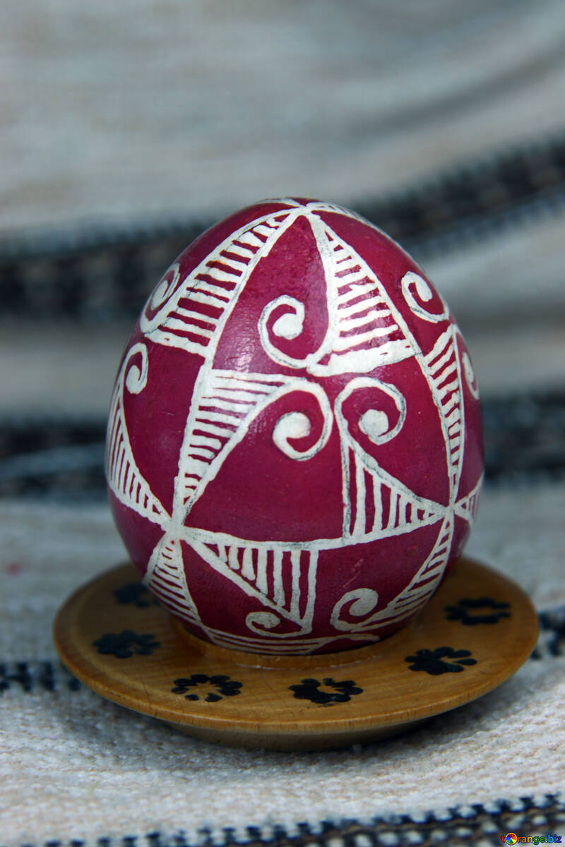 Pascua huevo símbolo de fuego, sol y tráfico Svarga, Kolovorot,  №4366