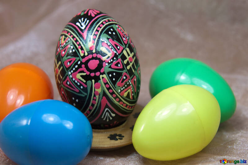 Ancient and modern Easter eggs №4334