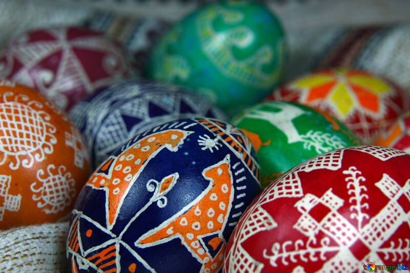 Una gran cantidad de huevos de Pascua №4359