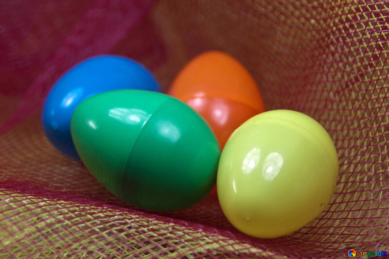 Colored Eggs  №4325