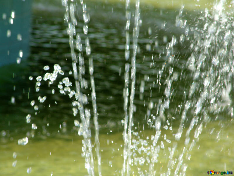Water splashed in the fountain №4119