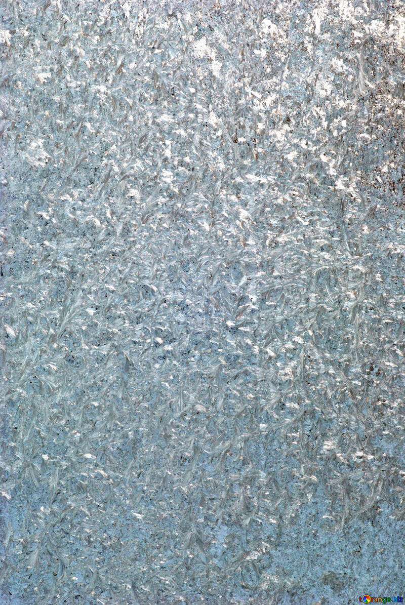 Текстура морозного візерунка на склі №4068