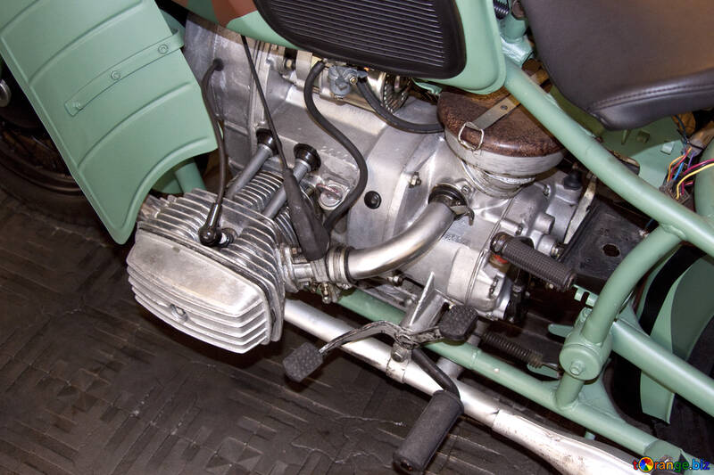 El motor de la motocicleta №4429