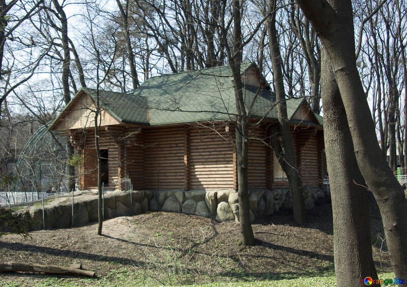 Wooden house. Framework. №4609