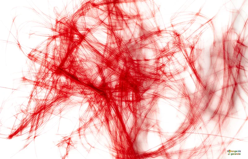 Відреставрована люксова версія Background red paint Red paint network on white background №40601