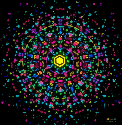 Відреставрована люксова версія Textura fractal №40440