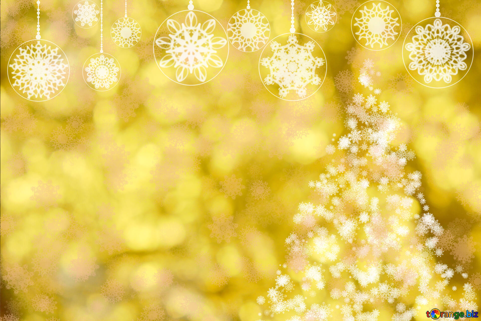 New year golden background free image - № 40684