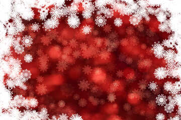 赤のクリスマス背景 №40720