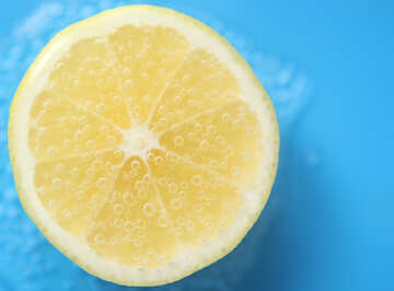 Лимон світлий фон №40790