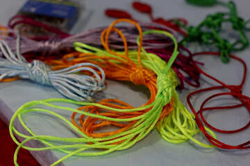 Multicolored rope №40962