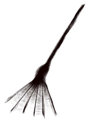 Clipart for Halloween broom №40483