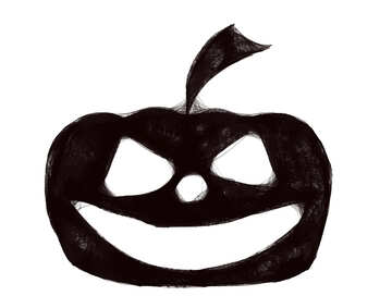 Clipart for Halloween fun pumpkin №40494